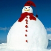 Снеговик из зефира – целых шесть метров!