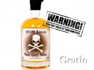 Самая жгучая водка в мире 100,000 Scovilles Naga Chilli Vodka