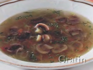 Холодный суп с квашеной капустой