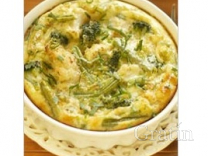 Жульен с брокколи и шампиньонами Жульен с брокколи и шампиньонами