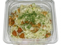 Квашеная капуста с маринованными опятами Квашеная капуста с маринованными опятами