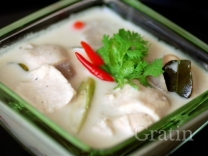 Кокосовый суп с курицей и имбирём Кокосовый суп с курицей и имбирём